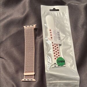 Pink Apple Watch Bands Set